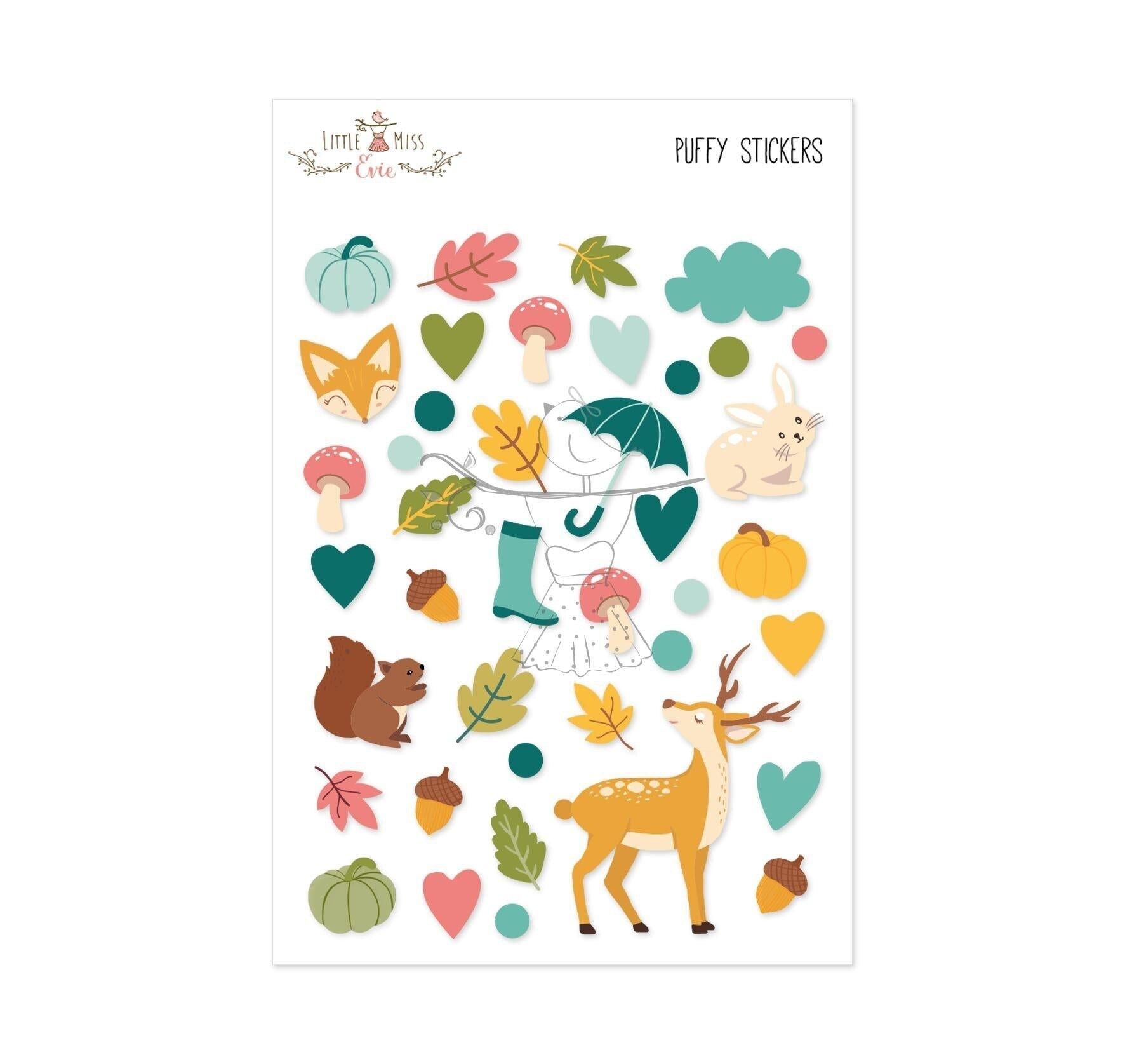 Adesivi gonfi Storie autunnali