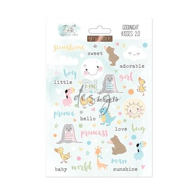 Puffy Stickers Goodnight Kisses 2.0