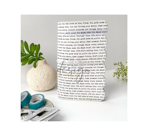 Story Journal Scalloped Text (standard size)