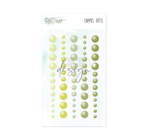 Enamel Dots Essentials Green