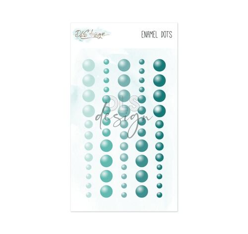 Enamel Dots Essentials Teal