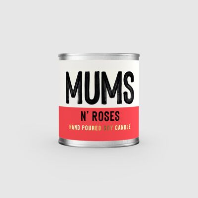 Mums N' Roses -  Plum Rose & Patchouli scented candle