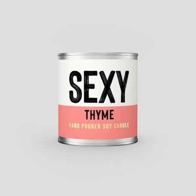 Sexy Thyme - Thyme & mulberry scented candle