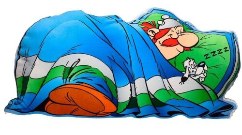 Deco Kissen schlafender Obelix mit Idefix 74 cm