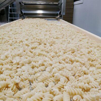 [100% belga] Pasta sfusa FRANGINES grano antico (Vallonia) - Fusilli BIANCHI - 3kg