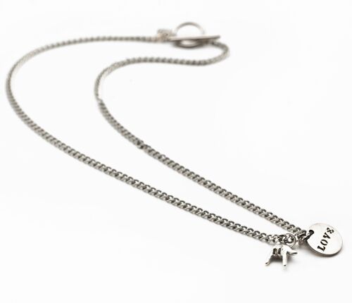 Unconditional Love Necklace - Silver