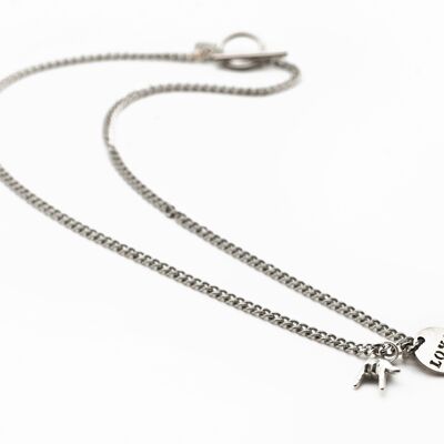 Unconditional Love Necklace - Silver