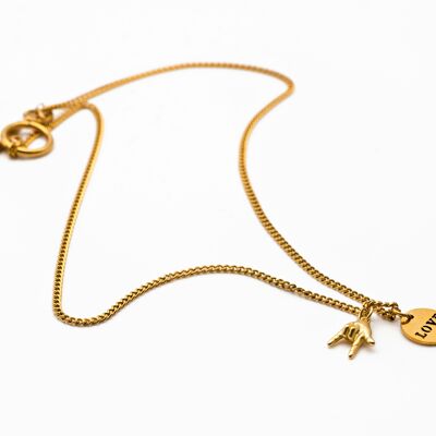 Unconditional Love Necklace - Gold