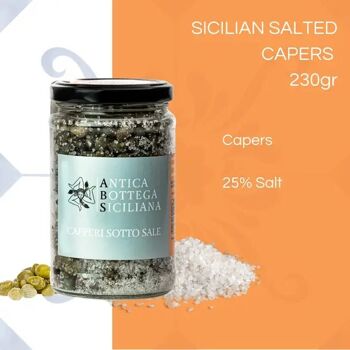Câpres siciliennes au sel - 230 g 3