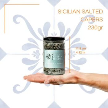 Câpres siciliennes au sel - 230 g 4