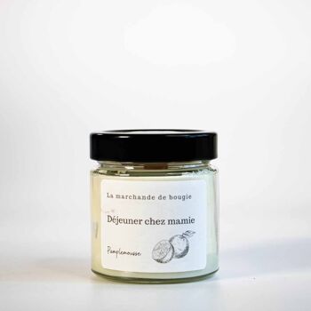 Bougie parfumée Déjeuner chez mamie (Pamplemousse) 2