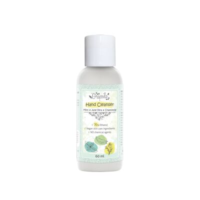 Grapoila Nettoyant pour les mains Menthe verte, Aloe Vera, Camomille 60 ml