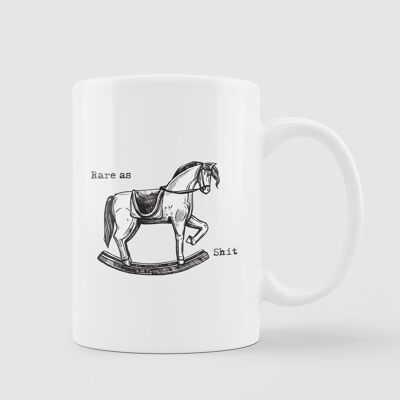 CHEVAL À BASCULE - 'Rare comme de la merde de cheval à bascule' - MUG