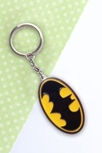 Porte-clés logo DC Batman 6