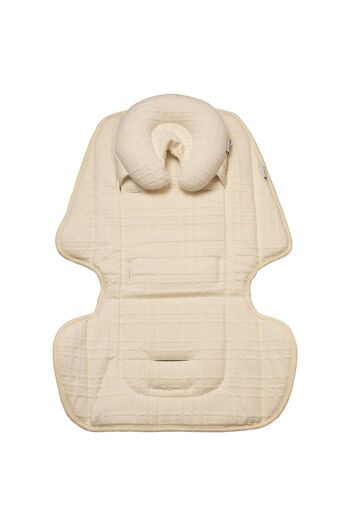 Qtus Seat liner + Pillow Blanc 1