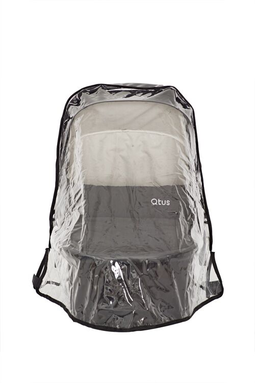 Qtus Spider Rain Cover Carrycot Transparent