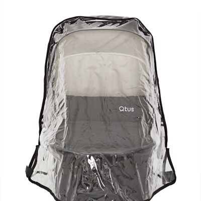 Qtus Spider Rain Cover Carrycot Transparent