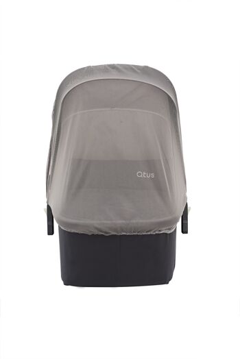 Qtus Spider Mosquito Net Nacelle Gris