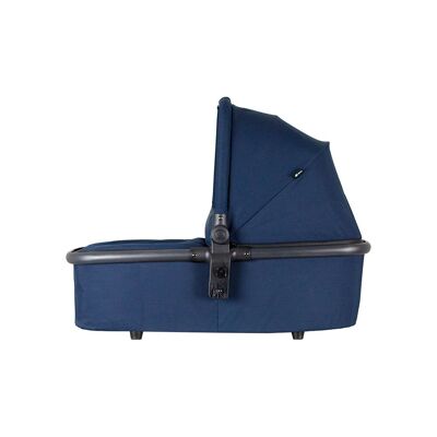 Qtus Spider Carrycot Blue - black frame