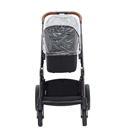 Qtus DuetPro Rain cover Carrycot Transparent