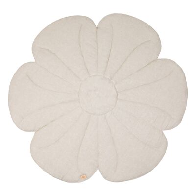 Linen bloom mat "Sandy lily"
