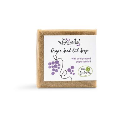 Grapoila Savon à l'huile de pépins de raisin 100 g