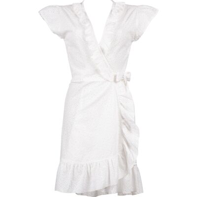 Dress Tokyo T1 Embroidery Off White