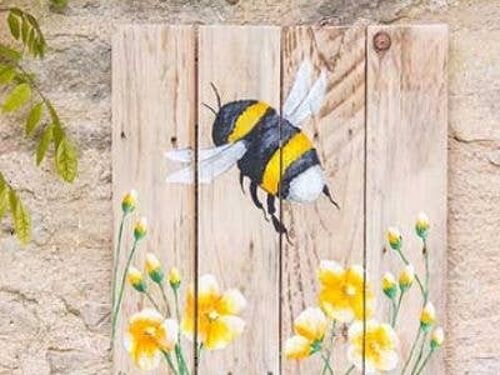 Bee Wood Art