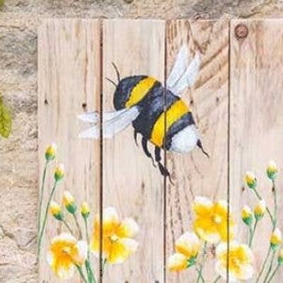 Bee Wood Art