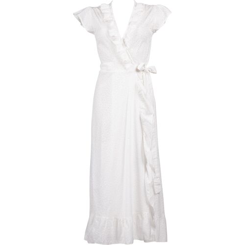 Robe Longue Tokyo T1 Broderie Off White
