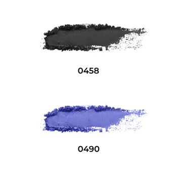 Palette Duo Oogschaduw | Du bleu à la nuit 3