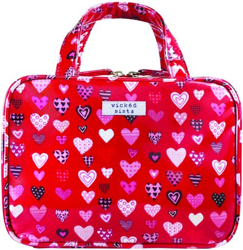 Bag Lots of Love Red medium hold all Kosmetiktasche Tasche