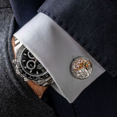 Rolex Watch Cufflinks Cellini