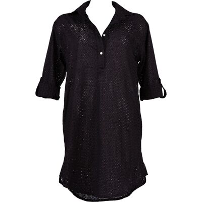 Dress Véro T1 Embroidery Black