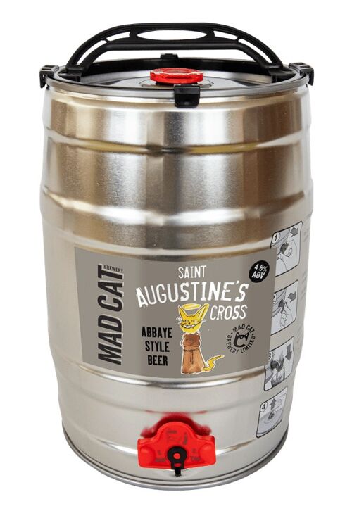 St Augustine’s Cross 4.8% – 5 Litre Minikeg