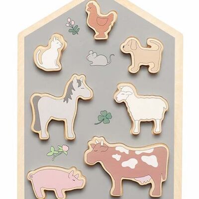 Farm animals puzzle