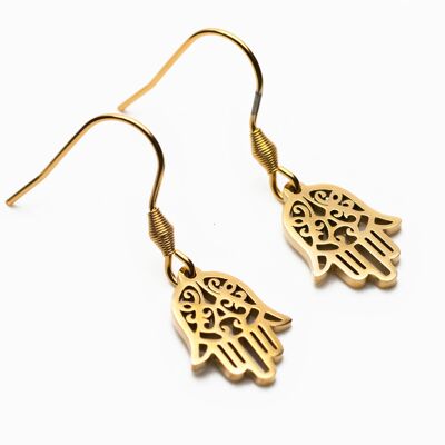 Stay In Your Power Earrings - Gold