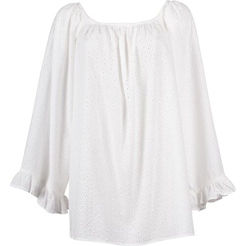 Top Lory Broderie Off White