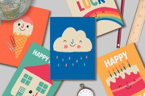 Positive Thinking - Greeting Card Starter Set
