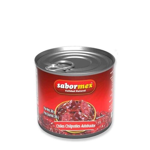 Piments Chipotle marinés - Sabormex - 215 g
