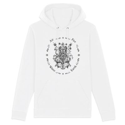 EAFW Kapuzenpullover - Weiß