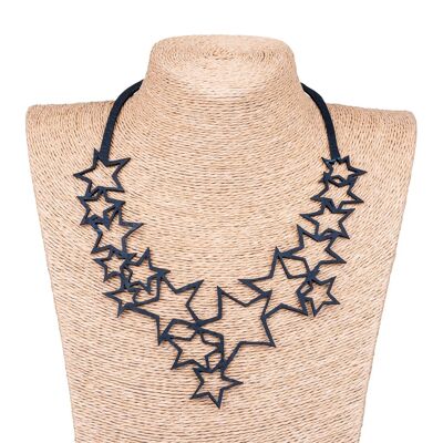 Star Upcycle Inner Tube Necklace