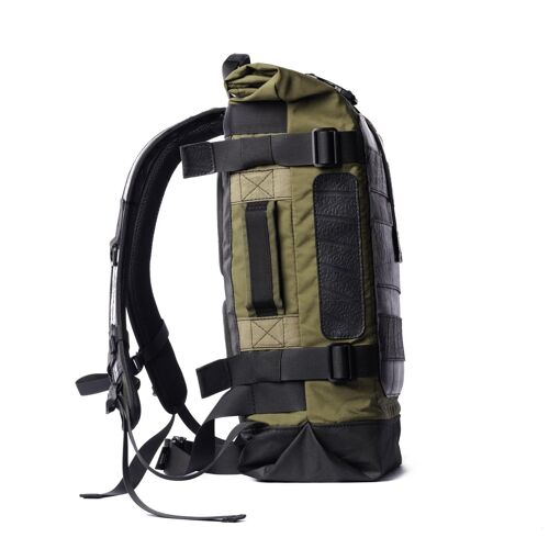 Waterproof Roll Top Vegan Backpack