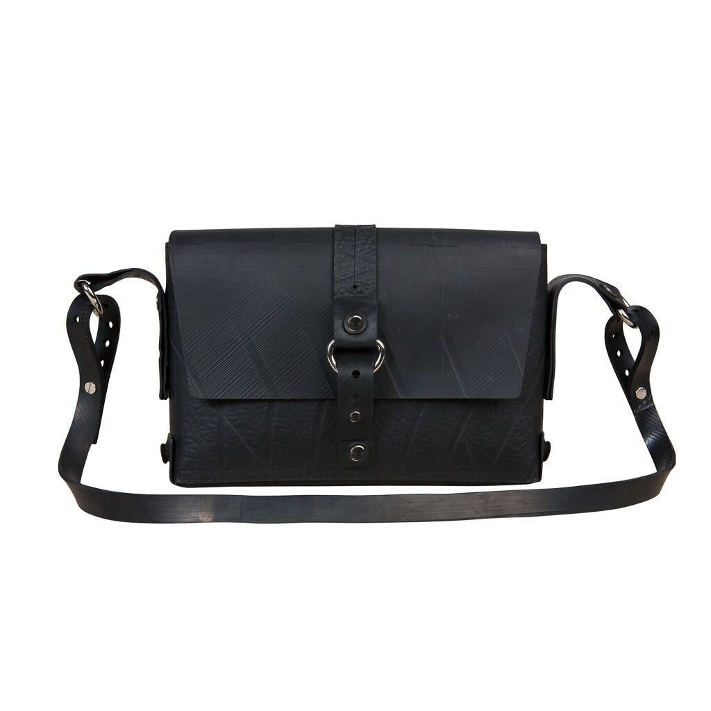 Reina Black Vegan Handtasche