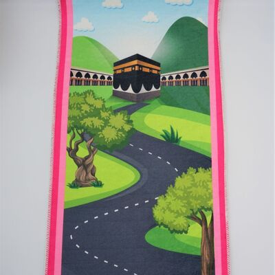Kids prayer rug set Kaaba - Without embroidery