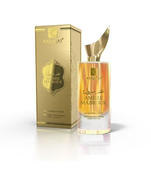 Herren & damen eau de parfum intensse ambre mabrouk 75ml