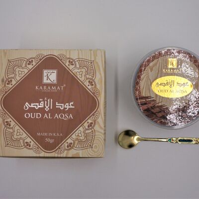 AGAR WOOD AND OUD AL-AQSA CHIPS 50GR