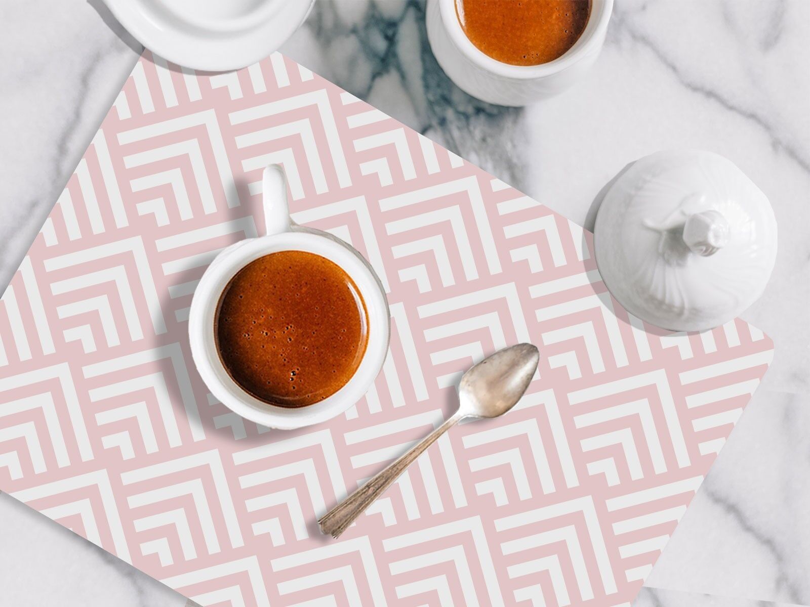 TWILIGHT nude vinyl placemat 48x36cm