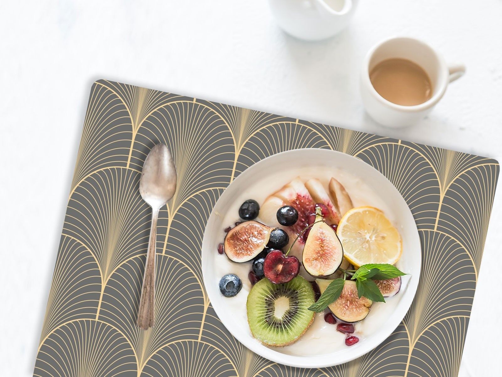 Tovaglietta in vinile KLIMT Grigio 48x36cm