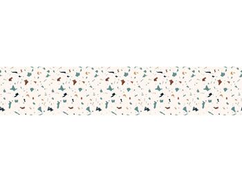 Crédence adhésive vinyle TERRAZZO Multicolore 200x40cm 2